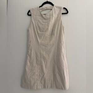 Abercrombie & Fitch Cream Mini Dress